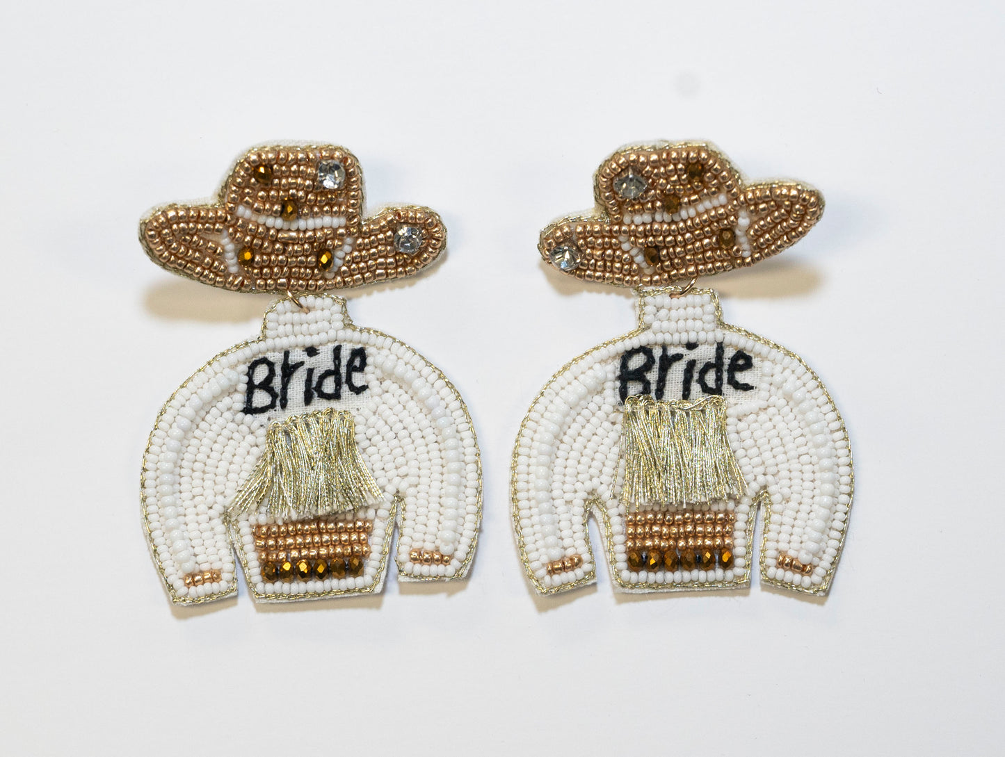Nashville Gold Bride Earrings
